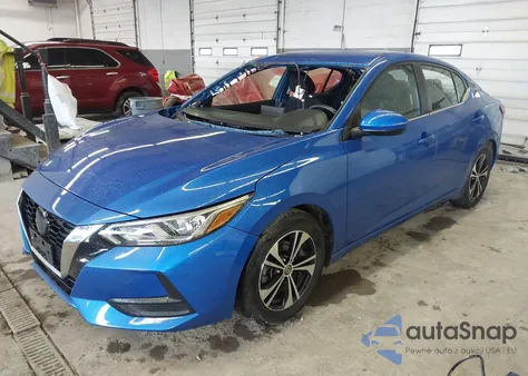 2021 Nissan Sentra Sv Xtronic Cvt из США, поврежденный, VIN 3N1AB8CV4MY318898